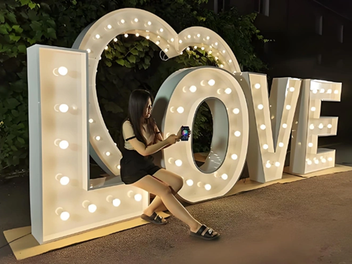 marquee letters for wedding